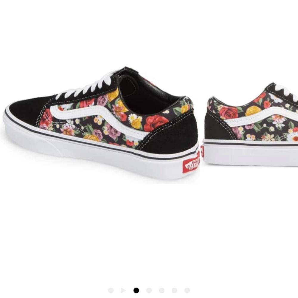 Floral vans